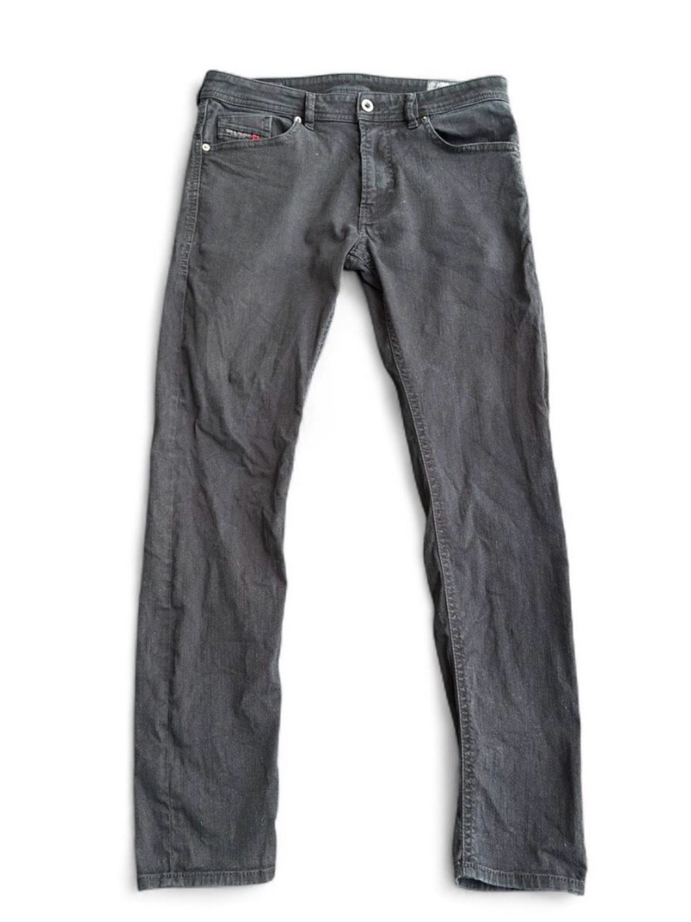 Diesel Men's black Slim Straight Charcoal Jeans Sz 32 gently pre owned